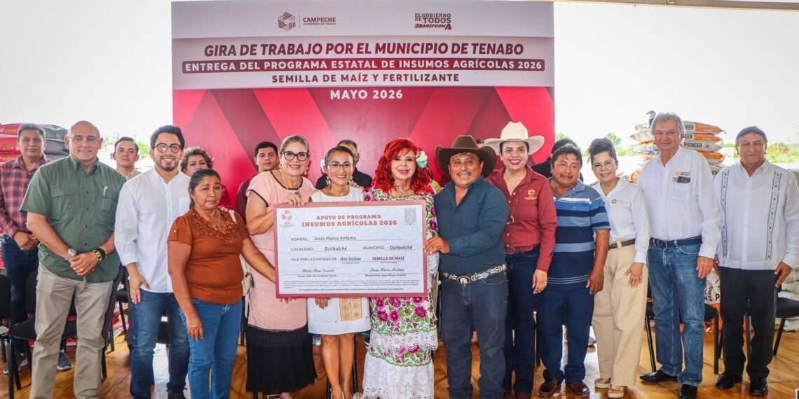 Fertilizantes y semillas: así buscan levantar la producción agrícola en Campeche