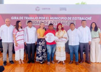 ¿Qué proyectos llegan a Dzitbalché? Caminos, educación y bienestar social
