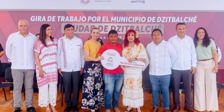¿Qué proyectos llegan a Dzitbalché? Caminos, educación y bienestar social