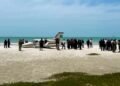 ¿Qué pasó en Playa Norte? Una avioneta aterriza de emergencia, pasajeros se salvan
