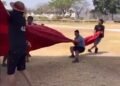 Indignación en Iguala: influencer manipula la Bandera y exigen intervención federal