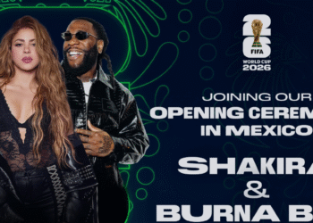 ¡Todo listo para la fiesta! Shakira y Burna Boy encenderán la inauguración del Mundial en México