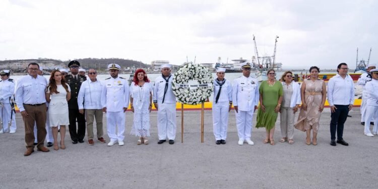 Mar, soberanía y orgullo nacional: Campeche conmemora el Día de la Marina