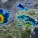 Entre lluvias intensas y fuertes vientos, así avanza la amenaza meteorológica en el sureste