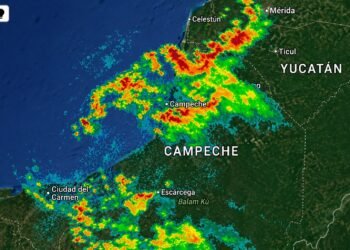 Estado de alerta: Tormentas y riesgo de inundaciones cercan a Campeche