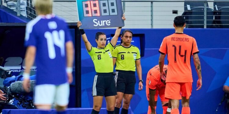 Mientras Japón y Países Bajos empataban, Katia Itzel García hacía historia en el Mundial 2026
