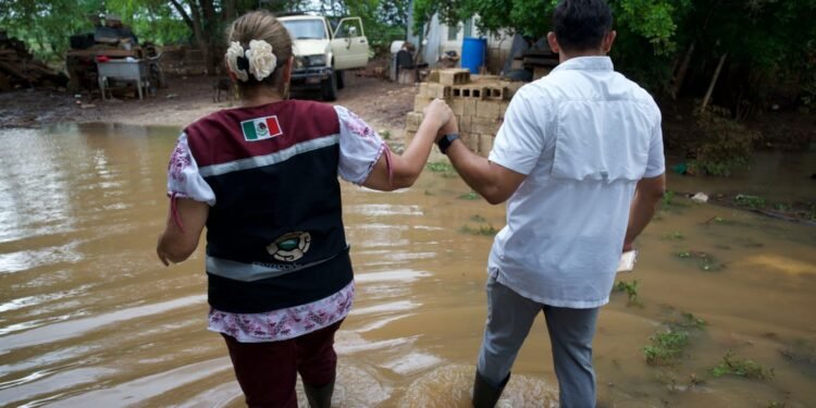Así quedó Bonfil tras las lluvias; activan apoyo para familias afectadas