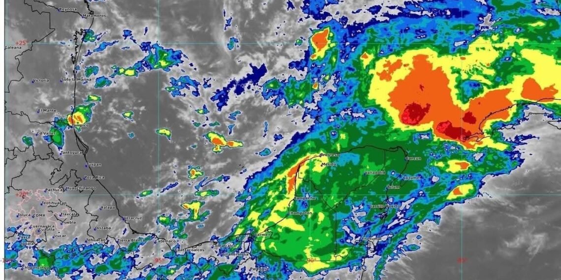 ¿Más lluvia para Campeche? Esto prevén las autoridades para las próximas horas