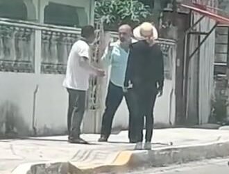 ¡Del choque al ring! Conductores convierten accidente vial en violenta pelea callejera