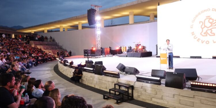 Nuevo León estrena Anfiteatro del Parque del Agua, un proyecto sin precedentes