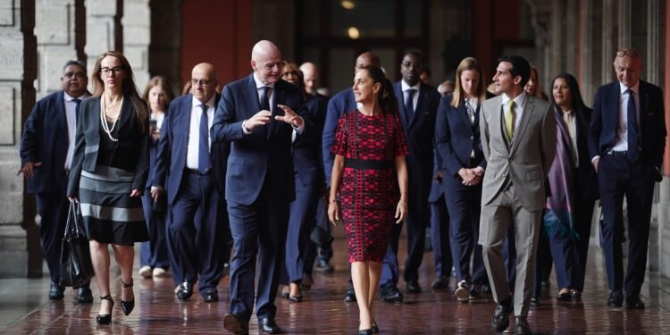 Palacio Nacional abre sus puertas a la FIFA en la víspera del Mundial 2026