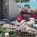 Segundos de angustia: el techo se vino abajo frente al propietario