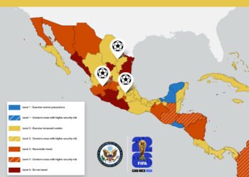 México rumbo al Mundial y EU insiste en medir sus riesgos. Así es su mapa