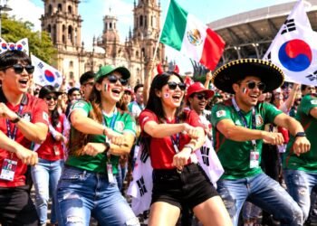 Del “¡Coreano, hermano, ya eres mexicano!” al Gangnam Style: convocan a baile masivo durante el Mundial