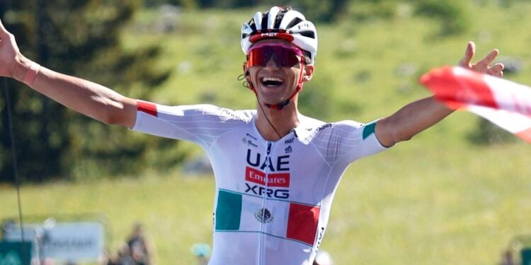 Isaac del Toro será escudero de Tadej Pogačar en el Tour de Francia 2026