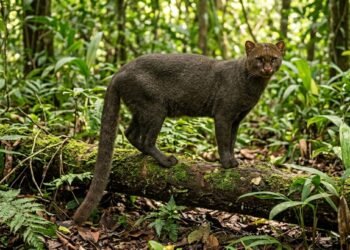 ¡Histórico! Captan por primera vez a un jaguarundi en Hidalgo