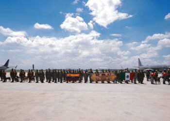 Así llegó a Venezuela la misión de rescate del Ejército Mexicano