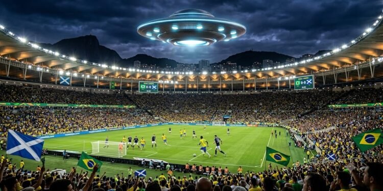 ¡Es hoy! ¿Crees que se cumpla la profecía y aparezca un OVNI en el Brasil vs Escocia?
