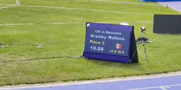 ¿Es este el hombre más rápido de México? Kresley impone récord