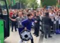 Mariachi para Son: la bienvenida que sorprendió a la selección de Corea del Sur