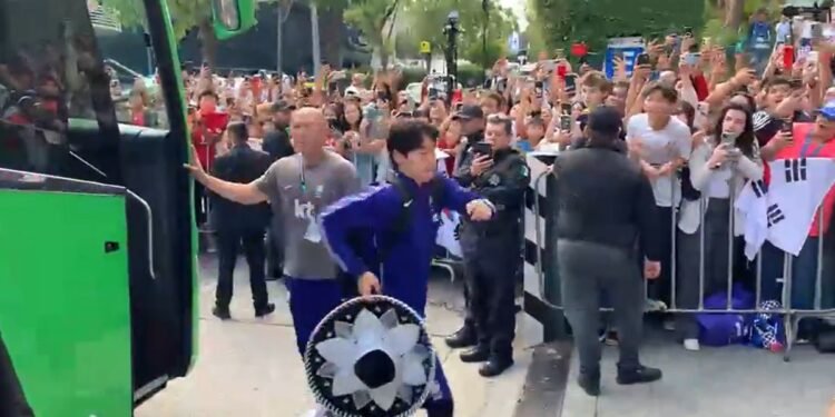 Mariachi para Son: la bienvenida que sorprendió a la selección de Corea del Sur