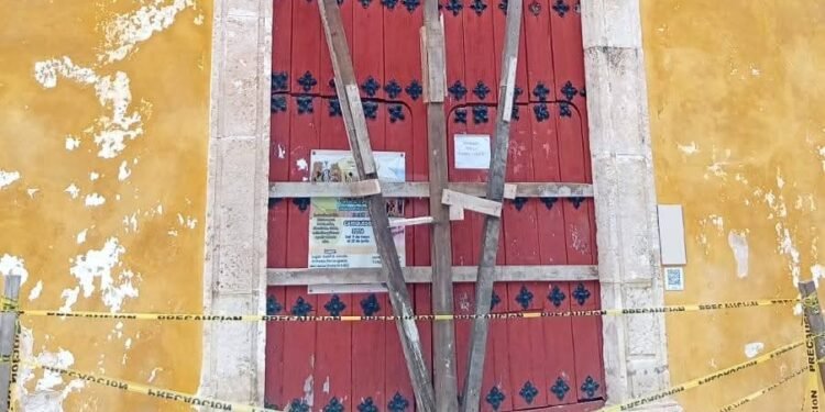 ¡Se desprende San Francisquito! El histórico templo enciende las alarmas. Esto pasó