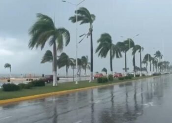¿Qué pasó en Campeche? Una turbonada con ráfagas de 68 km/h activan alerta