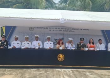 Cambio de mando en la Armada: Rafael Vázquez encabeza la Séptima Zona Naval