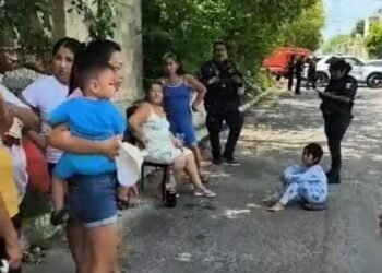 Crece el malestar por apagones: vecinos bloquean calle y retienen unidad del Ko’ox