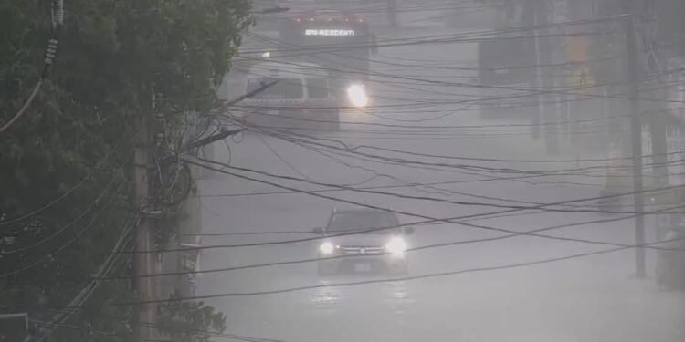 ¿Qué dejó la tormenta? Calles inundadas, postes derribados y tránsito paralizado
