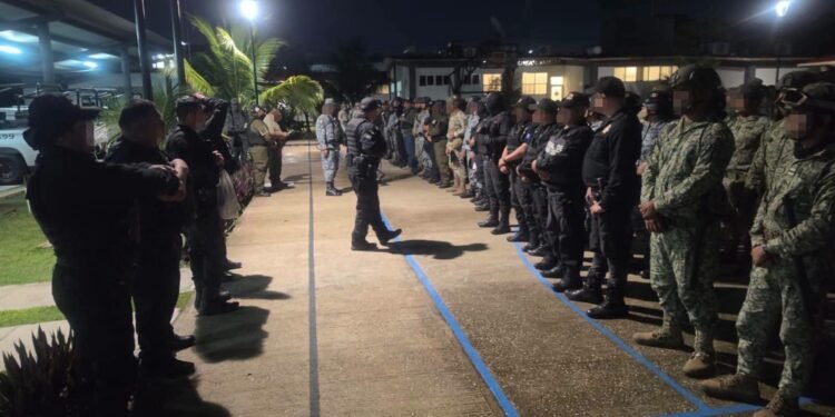 Megaoperativo en el penal del Carmen: revisan a 271 internos y 89 estancias