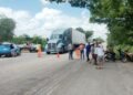 ¿Hasta cuándo los apagones? Vecinos de Mamantel bloquea la carretera federal 186