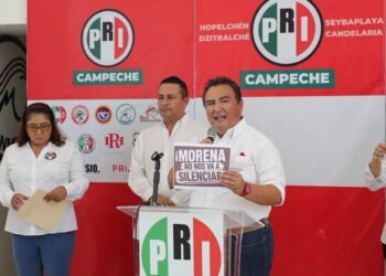 PRI presenta “contrainforme” y cuestiona resultados del Gobierno de Layda Sansores