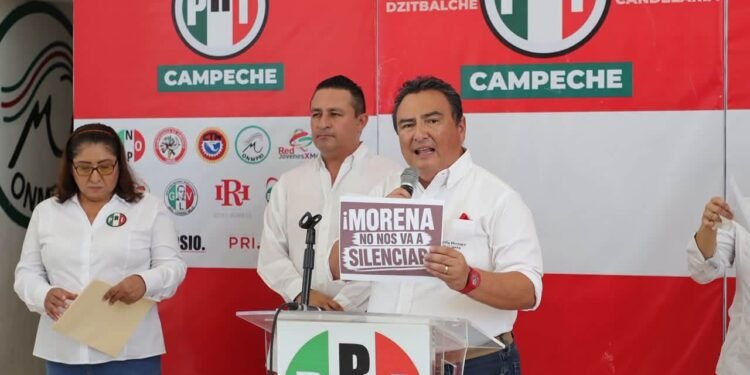 PRI presenta “contrainforme” y cuestiona resultados del Gobierno de Layda Sansores