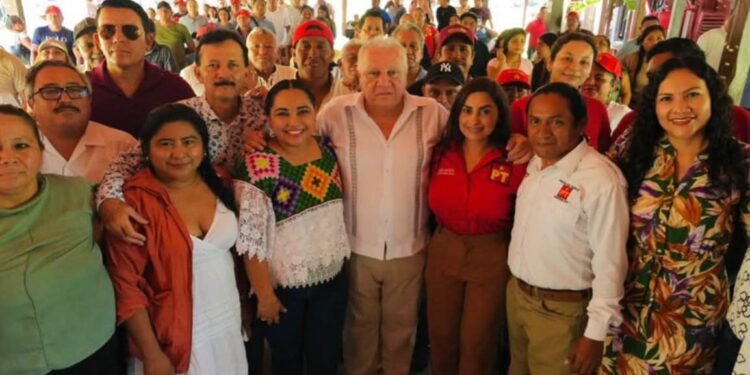 Desde Bacalar, Rafael Marín impulsa los Comités de la Transformación
