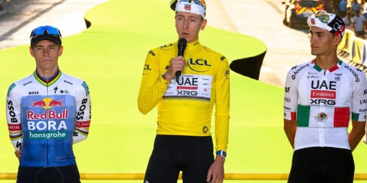 Isaac del Toro hace historia; México logra su primer podio en el Tour de Francia