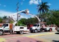 Bloqueo en Bécal obliga a la CFE a intervenir tras semanas de apagones
