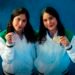 Ellas son las gemelas que derrotaron a China y conquistaron el oro en clavados