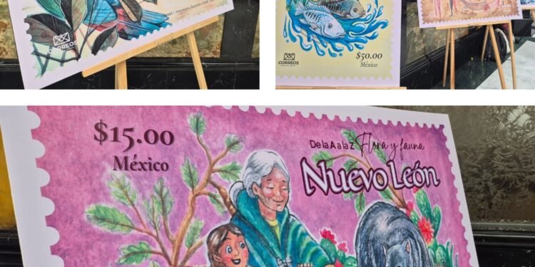 ¿Coleccionas estampillas? Esta nueva serie celebra la riqueza natural de México