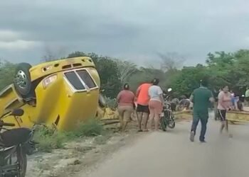 ¿Hasta dónde llega la rapiña? Así terminó un accidente en Champotón