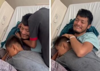 Erasto regresa con sus hijos tras sobrevivir 16 días en las profundidades de un cenote