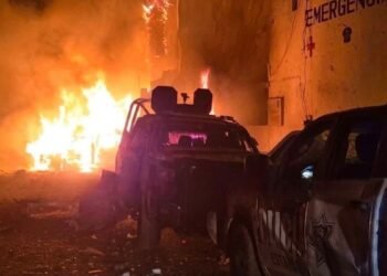 Noche de terror en Ojocaliente: coche bomba explota en plena feria y deja siete heridos