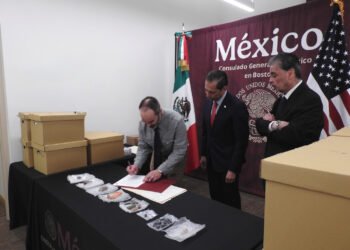 Colección prehispánica vuelve a México tras ser entregada al Consulado en Boston