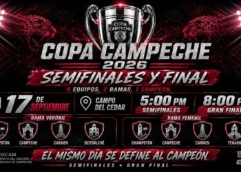 Copa Campeche alista una final de alto voltaje; ya tiene fecha y sede
