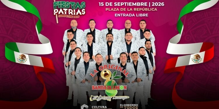 ¡Campeche se llena de fiesta! El Grito tendrá folclor, mariachi y La Original Banda El Limón