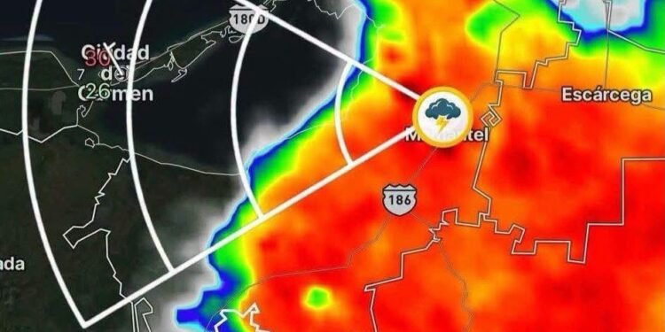 Lluvias fuertes y tormentas eléctricas mantienen bajo vigilancia al estado