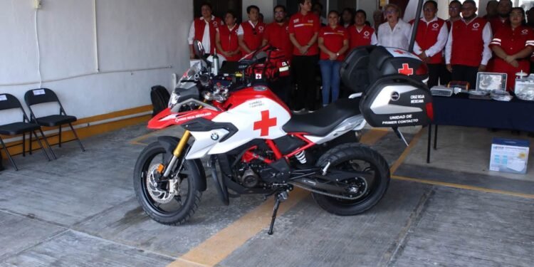 Cruz Roja acelera el auxilio: Campeche estrena su primera motoambulancia