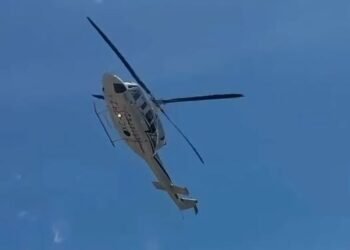 ¡Susto! Helicóptero del gobernador de Chiapas realiza maniobra de emergencia