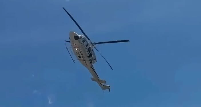 ¡Susto! Helicóptero del gobernador de Chiapas realiza maniobra de emergencia