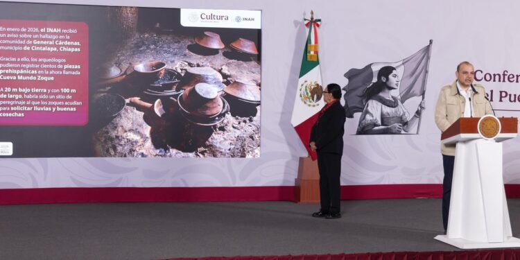 ¿Qué escondía esta cueva? INAH descubre 179 piezas prehispánicas en Chiapas